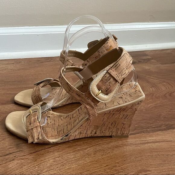 Stuart Weitzman cork wedges - Picture 10 of 13